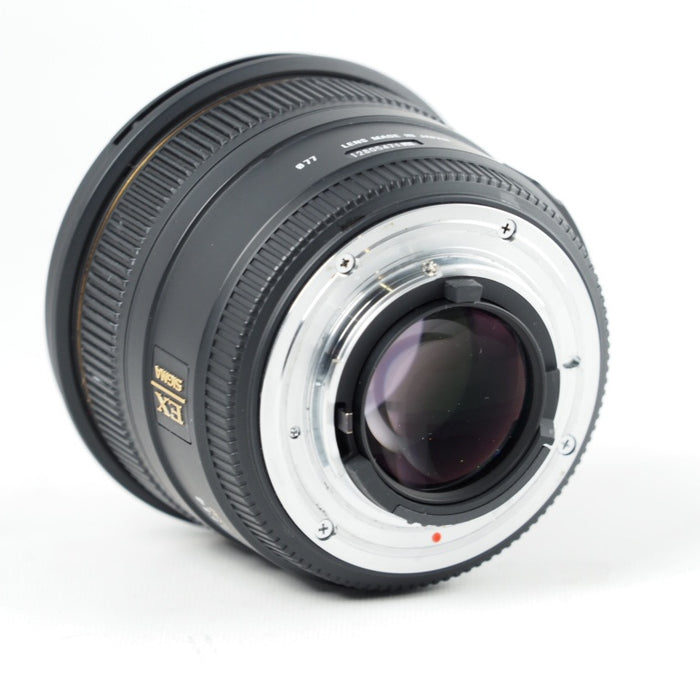 SIGMA 50mm F1.4 EX DG HSM ニコン Fマウント用 フルサイズ対応 AF単焦点 標準レンズ #14377