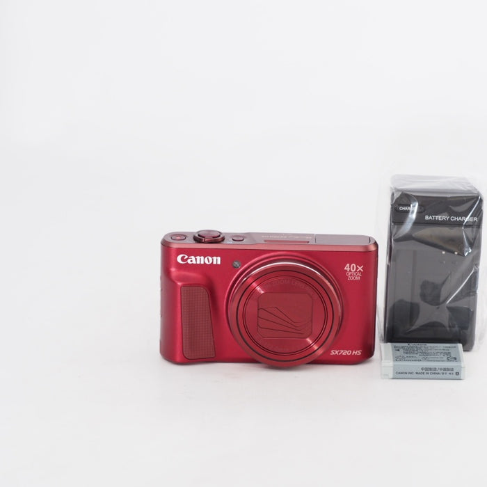 Canon キヤノン デジタルカメラ PowerShot SX720 HS レッド 光学40倍ズーム PSSX720HSRE #13378