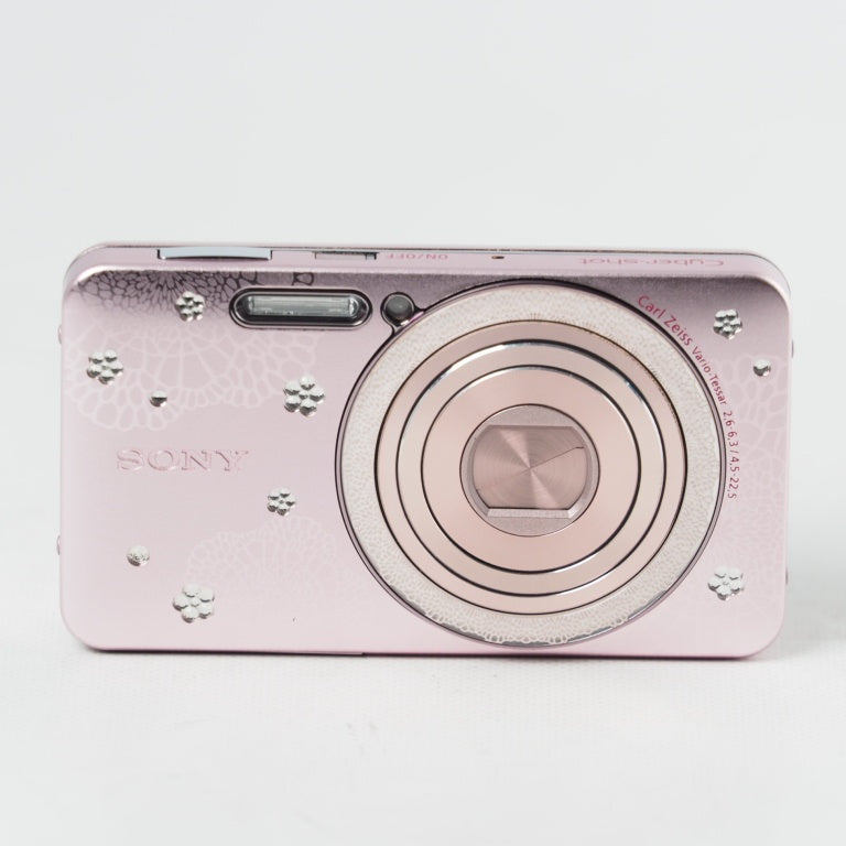 SONY Cyber-shot DSC-W570D レース柄 ピンク 1610万画素 CCD ソニー