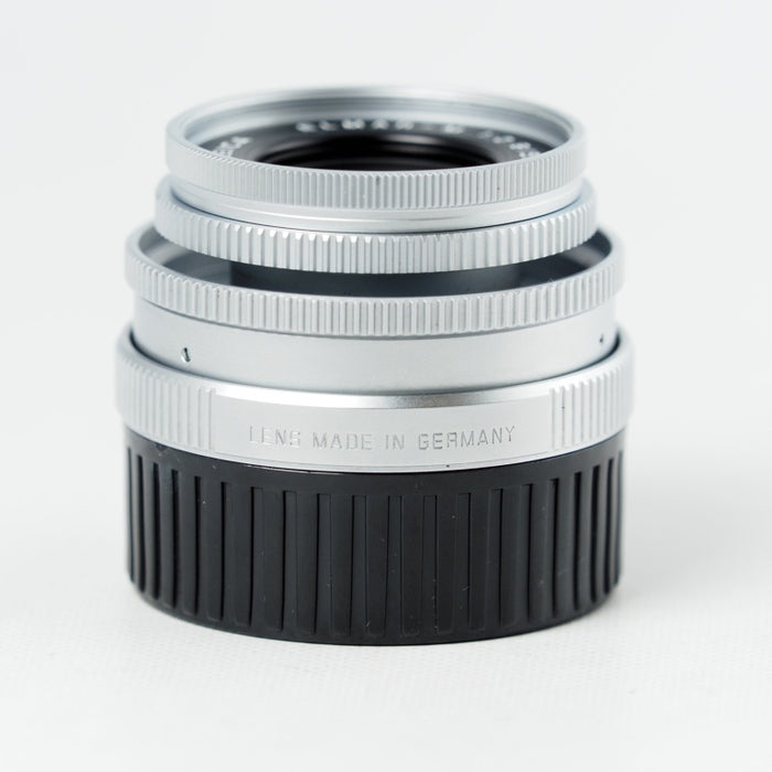 Leica ELMAR-M 50mm F/2.8 E39 Lens In シルバー エルマーM ライカ Mマウント 11823 #14640