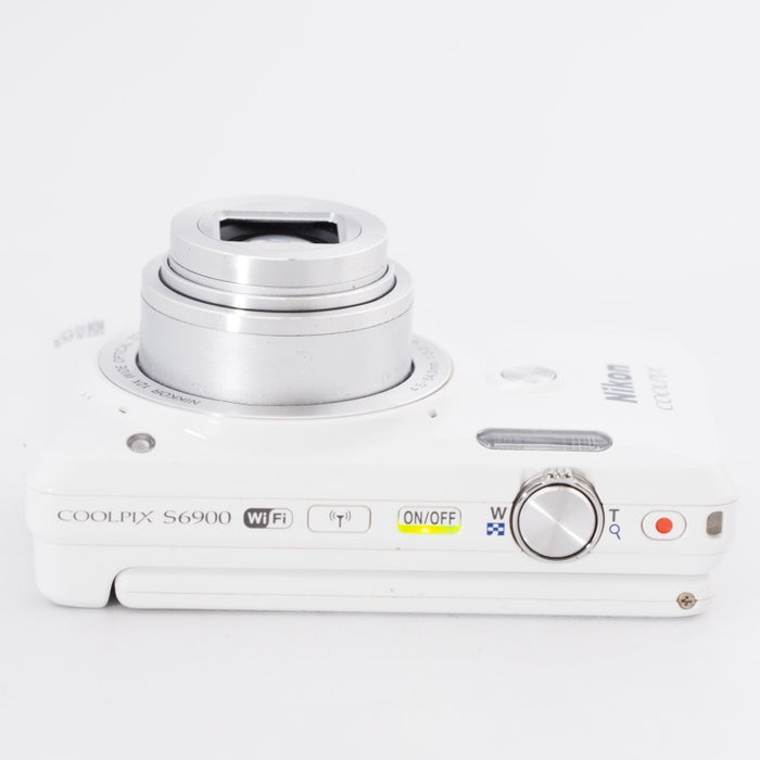 Nikon ニコン コンパクトデジタルカメラ COOLPIX S6900 12倍ズーム 1602万画素 ナチュラルホワイト S6900WH #9714