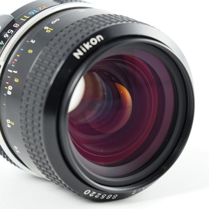 Nikon New NIKKOR 35mm F2 ニコン ニッコール 単焦点 MFレンズ #14141