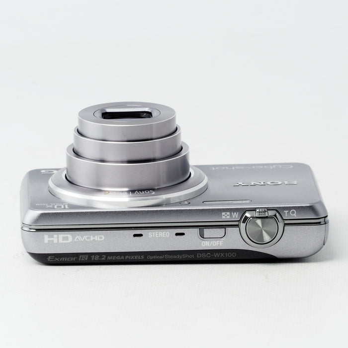 SONY Cyber-Shot WX100 (1820万/光学x10) シルバー DSC-WX100(S) #14104