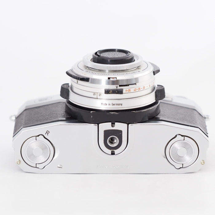 ZEISS IKON ツァイスイコン コンタフレックス スーパー Tessar 50mm F2.8 フィルム交換式マガジンバック 予備レンズ Carl Zeiss Tessar 50mm f2.8付属 #13014