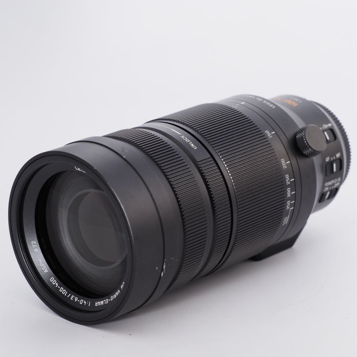 Panasonic パナソニック 超望遠ズームレンズ ライカ DG VARIO-ELMAR 100-400mm F4.0-6.3 ASPH. POWER O.I.S H-RS100400 #9469