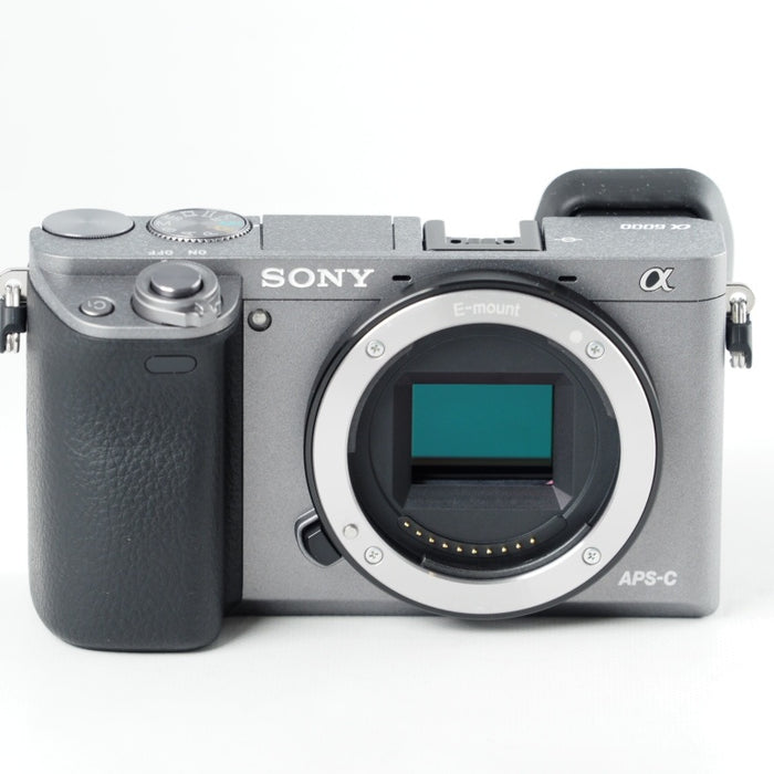 SONY ソニー ミラーレス一眼 α6000 ボディ グラファイトグレー ILCE-6000 H #13784