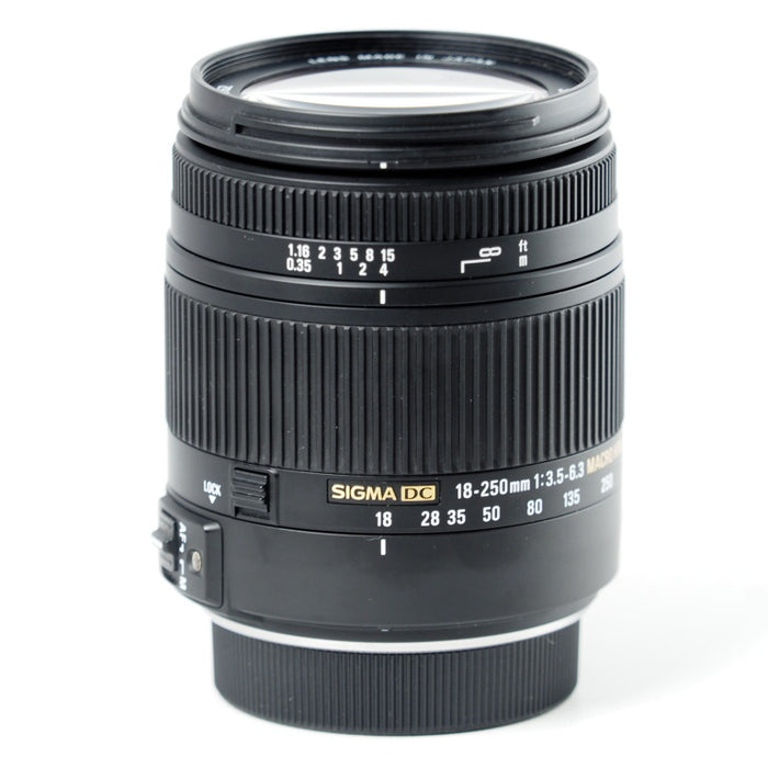 SIGMA 高倍率ズームレンズ 18-250mm F3.5-6.3 DC MACRO HSM ペンタックス Kマウント用 APS-C専用 #14069