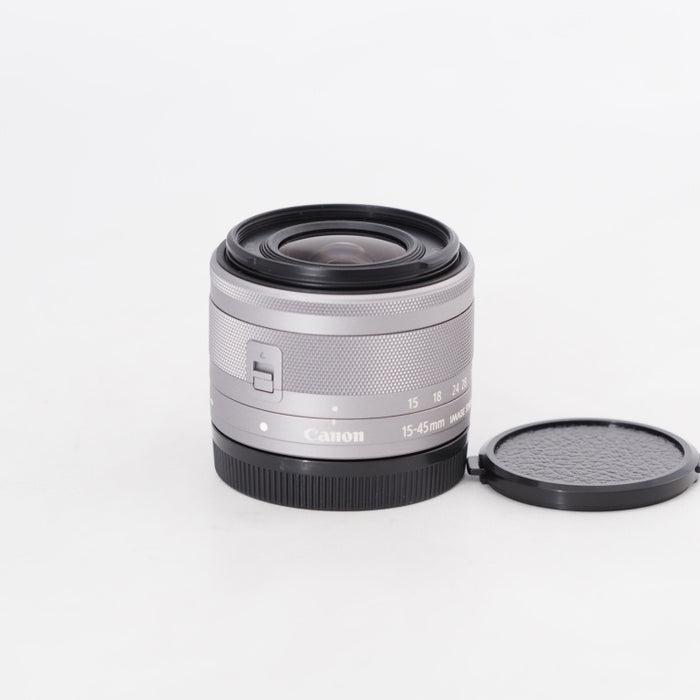 Canon 標準ズームレンズ EF-M15-45mm F3.5-6.3 IS STM シルバー EF-M15-45ISSTMSL #13222