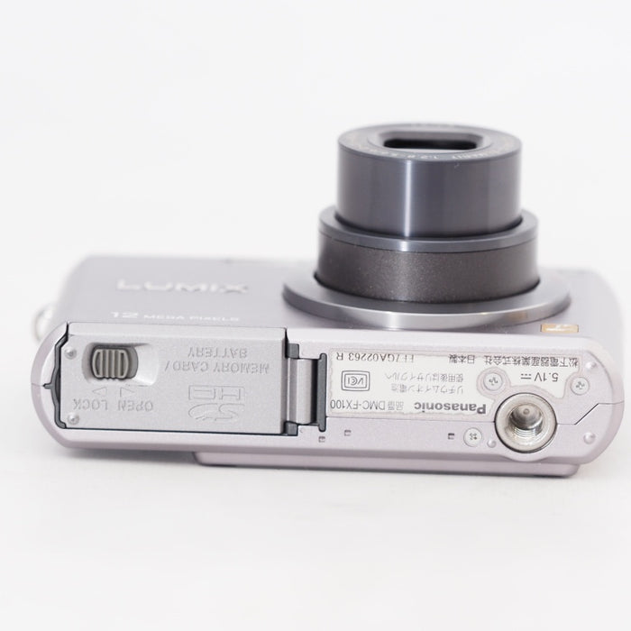Panasonic パナソニック デジタルカメラ LUMIX (ルミックス) FX100 シルバー DMC-FX100-S #13229