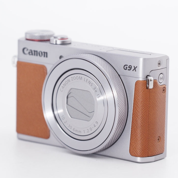 Canon キヤノン コンパクトデジタルカメラ PowerShot G9 X Mark II シルバー 1.0型センサー/F2.0レンズ/光学3倍ズーム PSG9XMARKIIS #11531