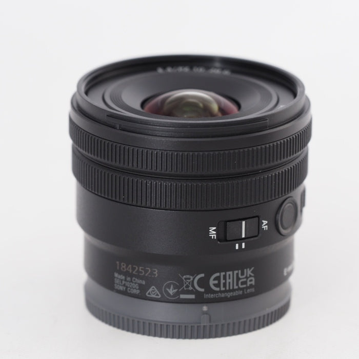 SONY 広角ズームレンズ APS-C E PZ 10-20mm F4 G ソニー Eマウント SELP1020G #13167