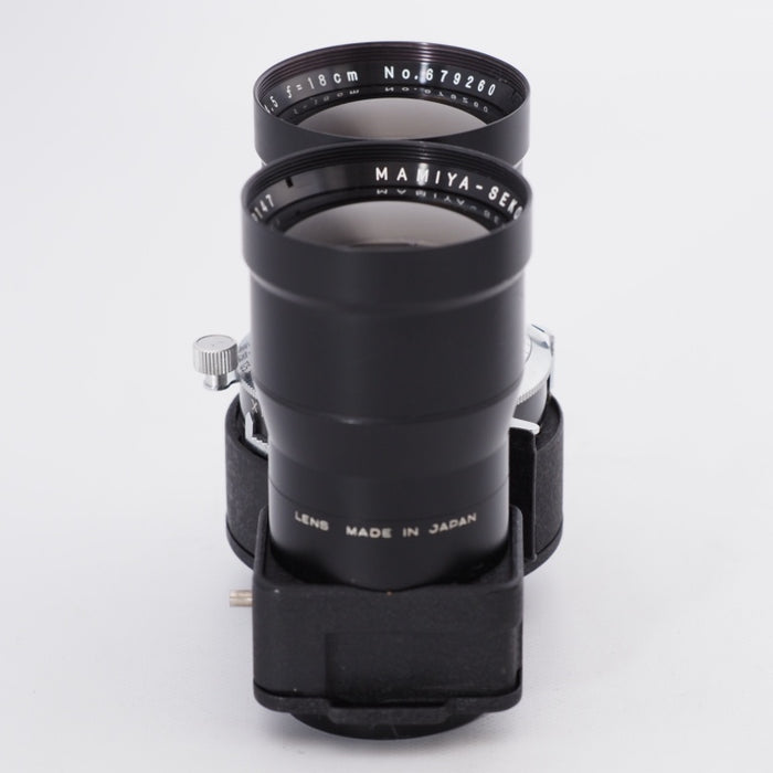 Mamiya マミヤ MAMIYA-SEKOR SUPER 1:4.5 f=180mm 二眼レフ カメラ レンズ ケース #9280