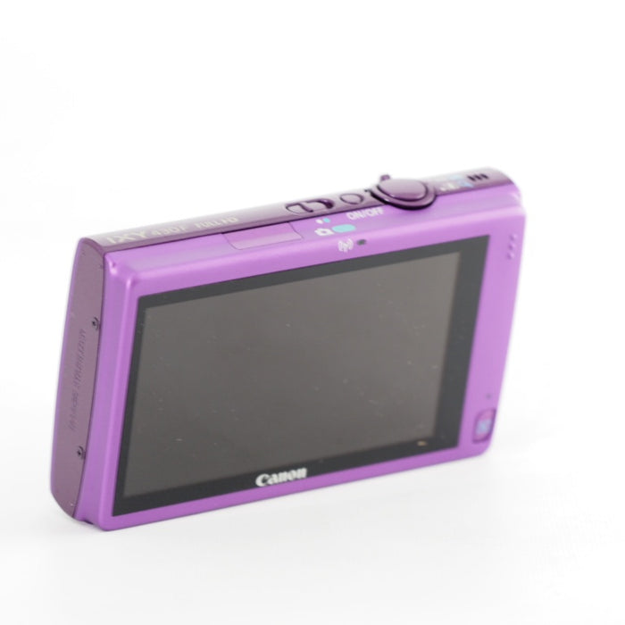 Canon キヤノン デジタルカメラ IXY 430F パープル 1600万画素 光学5倍ズーム Wi-Fi IXY430F(PR) #13591