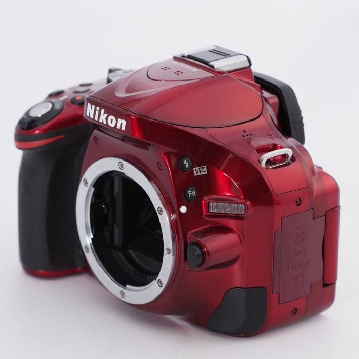 Nikon ニコン デジタル一眼レフカメラ D5200 ボディ レッド #9471 ...