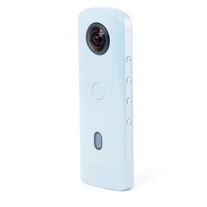 RICOH THETA SC2 BLUE ブルー 360度全天球カメラ 360°手振れ補正機能搭載 4K動画 進化したHDR合成機能 #13968