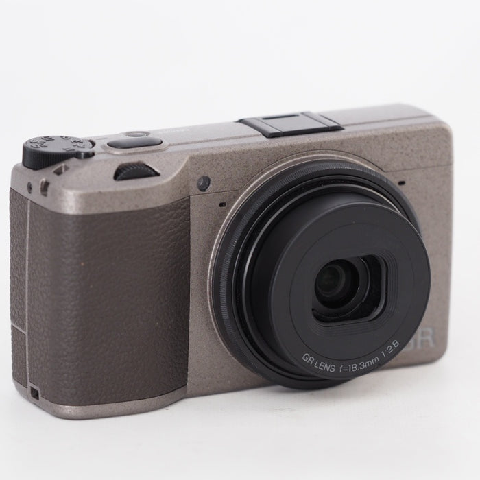 RICOH GR III Diary Edition メタリックウォームグレー デジタルカメラ 焦点距離28mm 24.2M APS-Cサイズ大型CMOSセンサー #13024