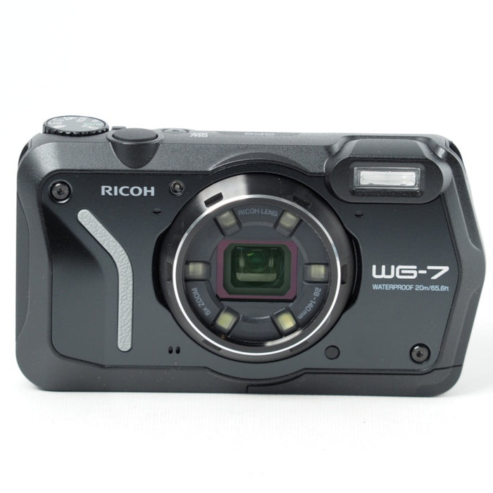 RICOH WG-7 ブラック リコー コンパクトデジタルカメラ 防水 防塵 WG7BK #14569