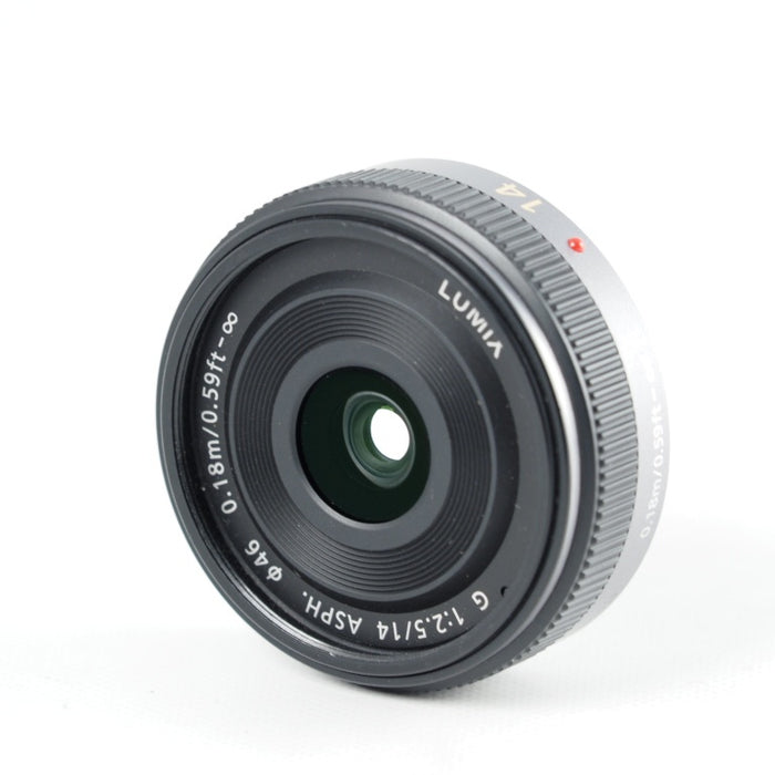 Panasonic パナソニック 単焦点 広角パンケーキレンズ LUMIX G 14mm/F2.5 ASPH. H-H014 マイクロフォーサーズ用 ルミックス #13783