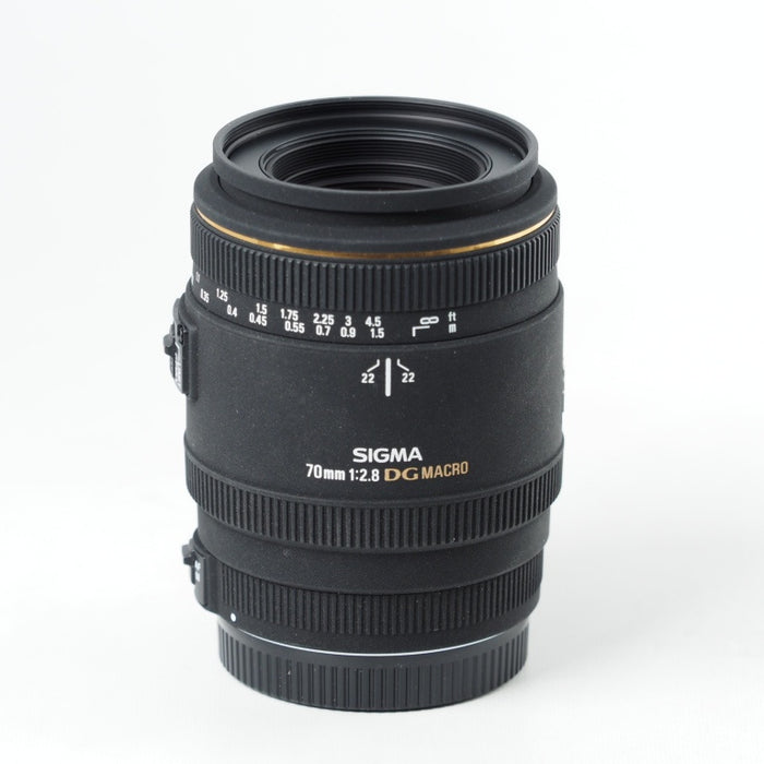 SIGMA MACRO 70mm F2.8 EX DG キヤノン EF用 シグマ 単焦点マクロレンズ フルサイズ対応 #14271