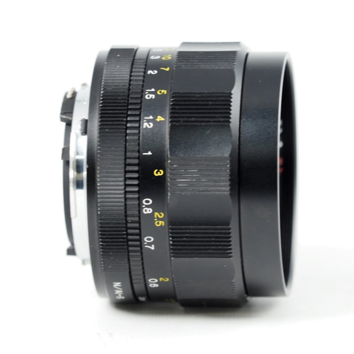 VoightLander NOKTON 58mm F1.4 SLIIS Ai-S ニコン Fマウント シルバーリム フォクトレンダー 単焦点レンズ #14360