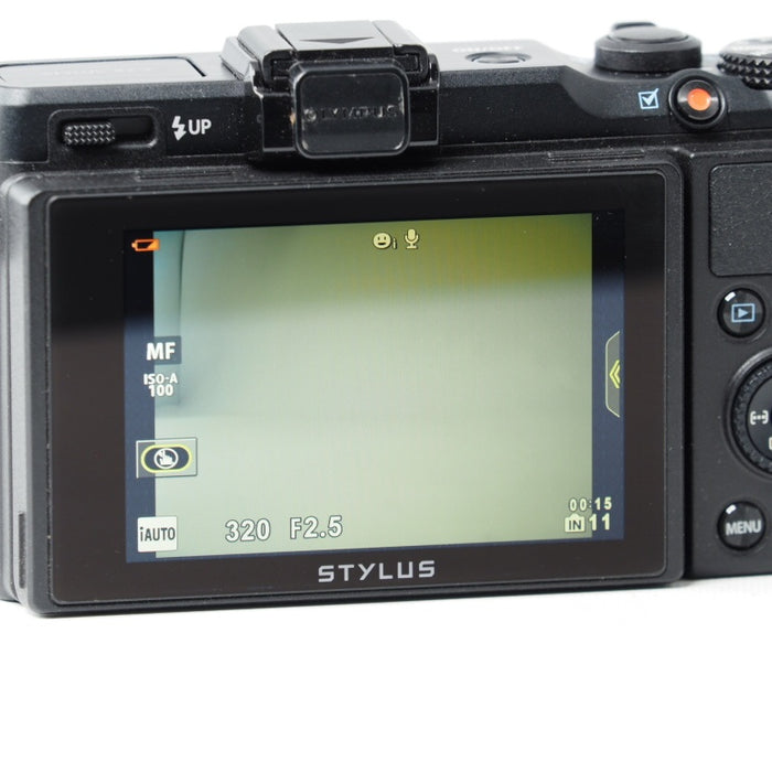 OLYMPUS STYLUS XZ-2 1200万画素 裏面照射型CMOS F1.8-2.5 レンズ ブラック XZ-2 BLK #14999