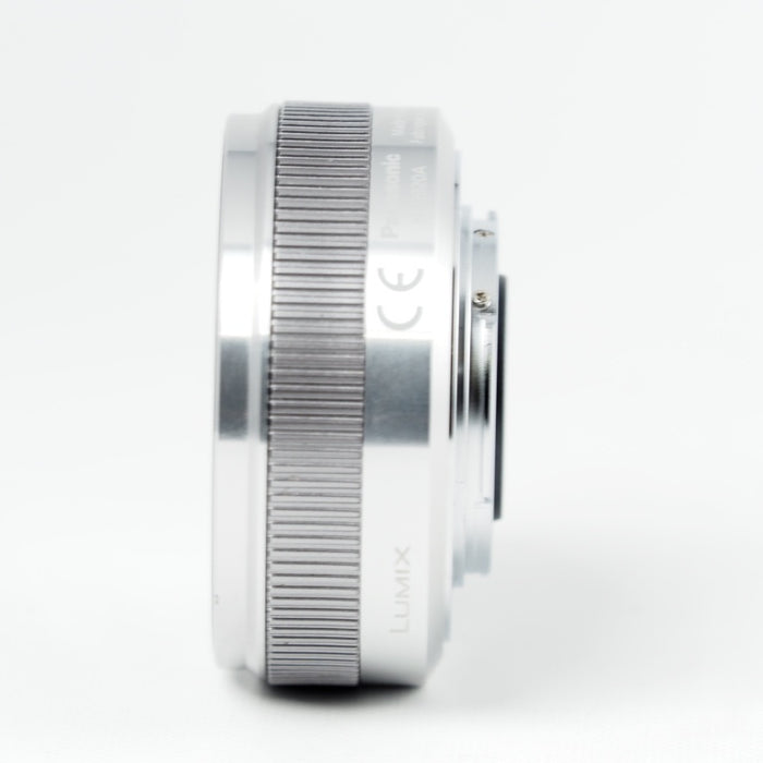 Panasonic LUMIX G 20mm F1.7 II ASPH. シルバー H-H020A-S パナソニック 単焦点レンズ マイクロフォーサーズ用 #14490