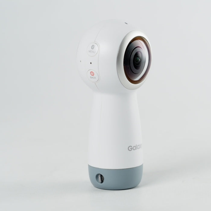 Galaxy 全天球カメラ Gear 360 (2017) Galaxy / iPhone対応 ホワイト 別売 バリューキット付属 SM-R21010217JP #13793