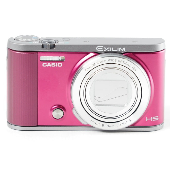 CASIO デジタルカメラ EXILIM EX-ZR1700WR 自分撮りチルト液晶 Wi-Fi/Bluetooth搭載 ワインレッド #13689