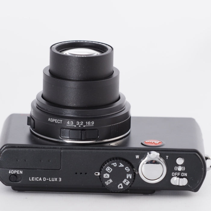 Leica ライカ D-LUX 3 10MP コンパクトデジタルカメラ 4倍広角光学手ブレ補正ズーム ブラック #11357