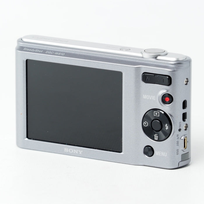 SONY ソニー デジタルカメラ Cyber-shot W810 光学6倍 シルバー DSC-W810-S #15135