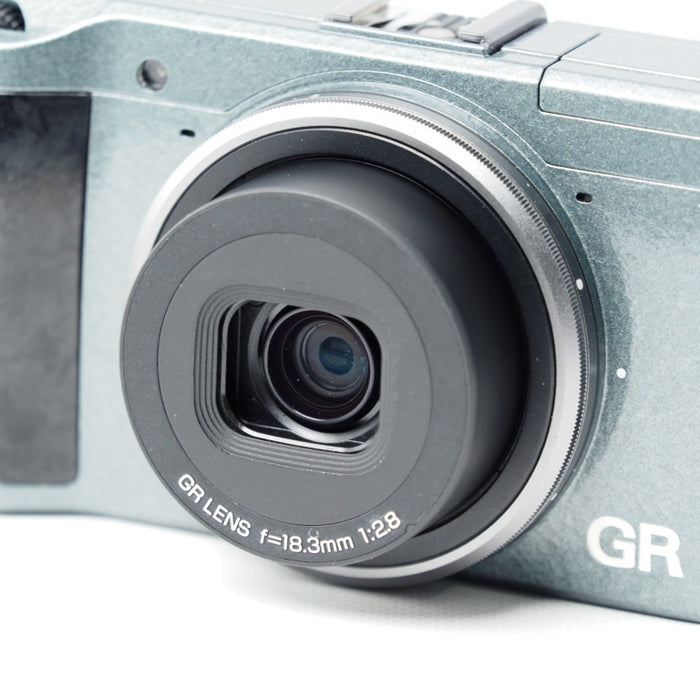 RICOH デジタルカメラ GR Limited Edition 全世界5,000台限定 グリーン色ウェーブトーン APS-CサイズCMOSセンサー搭載 175820 #14817