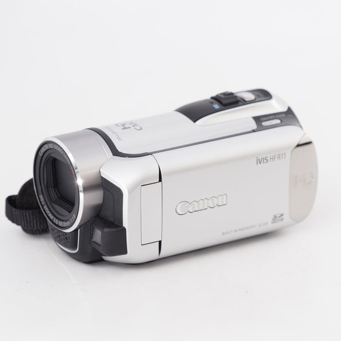Canon キヤノン デジタルビデオカメラ iVIS HF R11 スノーシルバー IVISHFR11SL #12835
