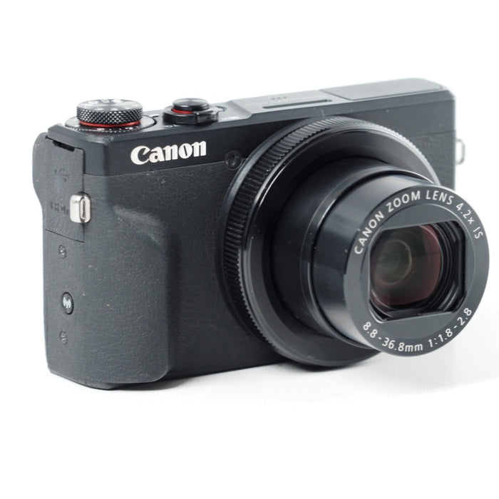 Canon PowerShot G7 X Mark III ブラック 1.0型センサー F1.8レンズ 光学4.2倍ズーム キヤノン コンパクトデジタルカメラ PSG7XMARKIIIBK #14171