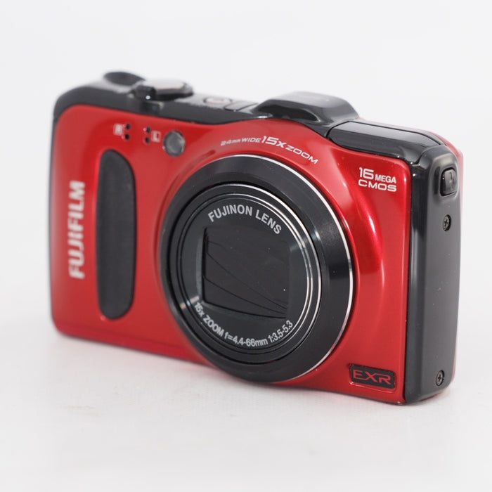 FUJIFILM デジタルカメラ FinePix F600EXR レッド 1600万画素 広角24mm光学15倍 F FX-F600EXR R #13094