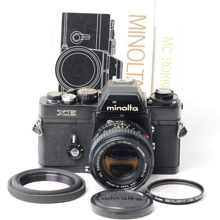 MINOLTA XE MC ROKKOR-PF 1:1.4 f=50mm ミノルタ 一眼レフ フィルムカメラ #15140