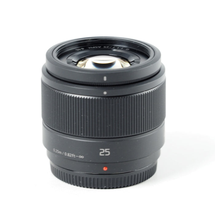 Panasonic LUMIX G 25mm F1.7 ASPH. ブラック H-H025-K パナソニック 単焦点レンズ マイクロフォーサーズ用 ルミックス #14520