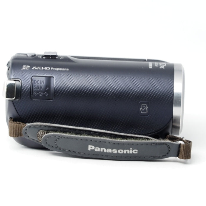 Panasonic HDビデオカメラ V520 内蔵メモリー32GB ダークネイビー HC-V520M-A #15093