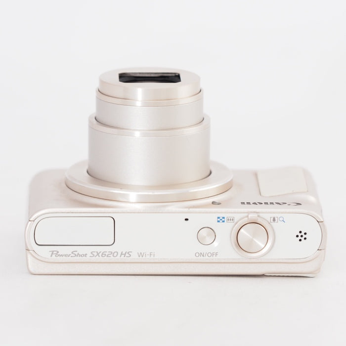 Canon PowerShot SX620 HS ホワイト 光学25倍ズーム/Wi-Fi対応 PSSX620HSWH コンパクトデジタルカメラ #13363