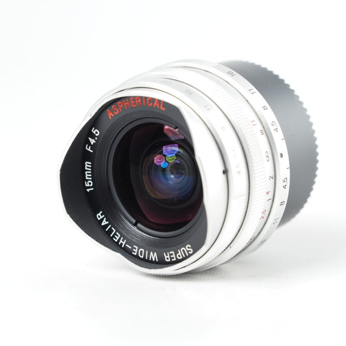 COSINA Voigtlander WIDE-HELIAR 15mm F4.5 Aspherical シルバー ライカ L39マウント 130111 ワイドヘリア #14235