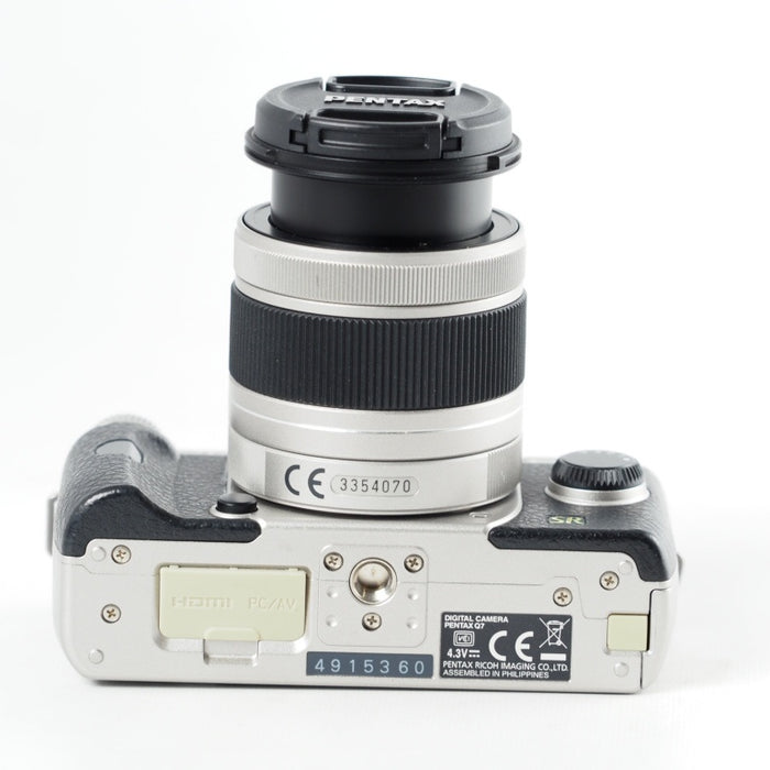 PENTAX ミラーレス一眼 Q7 ダブルズームキット シルバー [標準ズーム 02 STANDARD ZOOM ・望遠ズーム 06 TELEPHOTO ZOOM]  Q7 SILVER WZOOM KIT 11533 #13835
