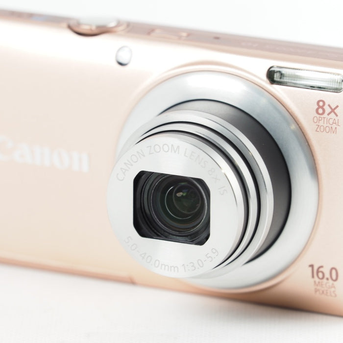 Canon デジタルカメラ PowerShot A4000IS ピンク 1600万画素 光学8倍ズーム PSA4000IS(PK) #13886