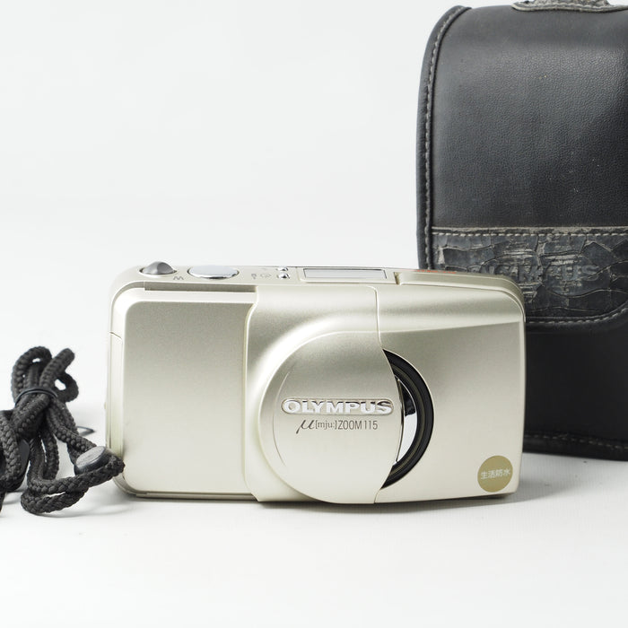 OLYMPUS μ mju zoom 115 シャンパンゴールド #15885