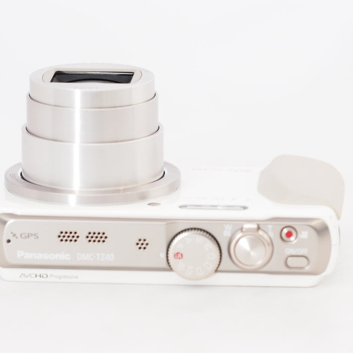 Panasonic パナソニック デジタルカメラ ルミックス TZ40 光学20倍 ホワイト DMC-TZ40-W #13185