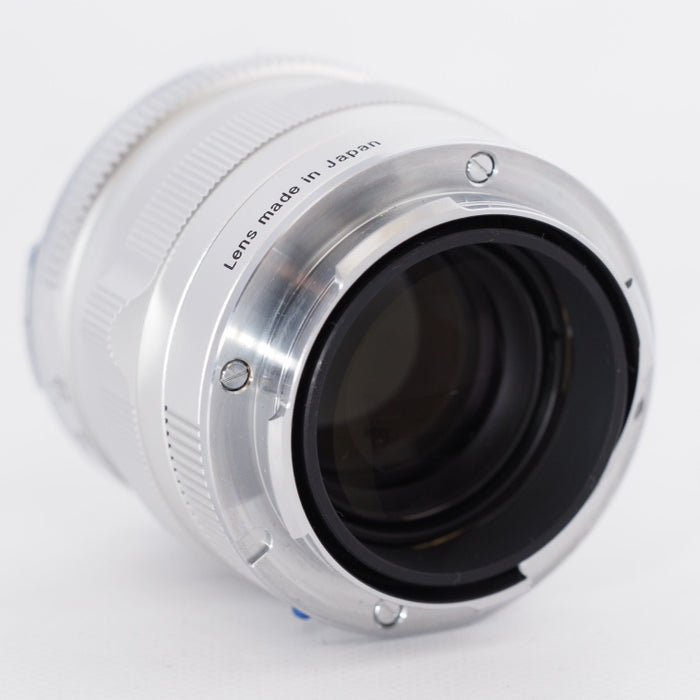 CarlZeiss カールツァイス プラナー Planar T* 50mm f2 ZM SV シルバー Leica Mマウント #9811