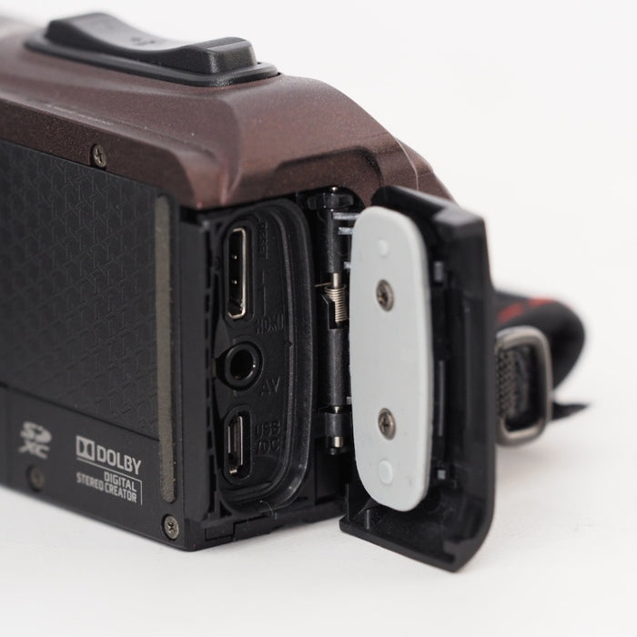 JVC ビデオカメラ Everio R 防水5m 防塵仕様 Wi-Fi対応 内蔵メモリー64GB ブラウン GZ-RX600-T #13055