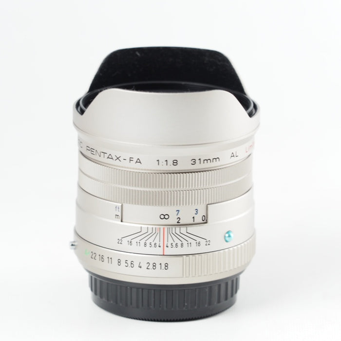 ペンタックス smc PENTAX-FA 31mm F1.8 AL Limited シルバー 広角単焦点レンズ Kマウント #13757