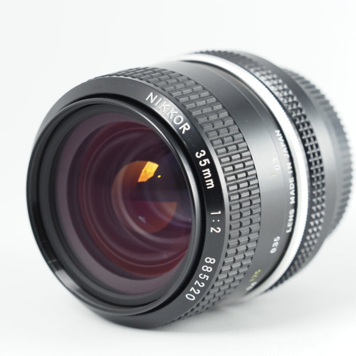 Nikon New NIKKOR 35mm F2 ニコン ニッコール 単焦点 MFレンズ #14141