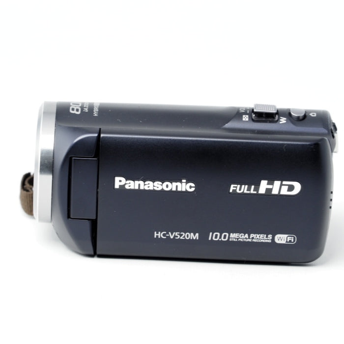 Panasonic HDビデオカメラ V520 内蔵メモリー32GB ダークネイビー HC-V520M-A #15093
