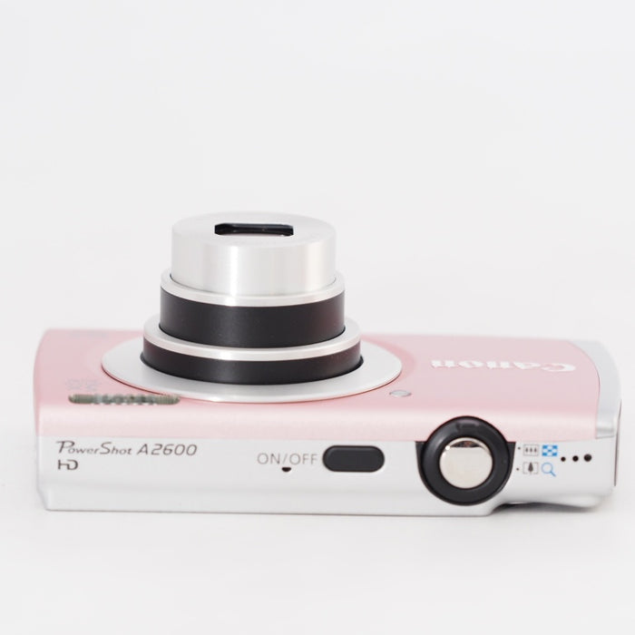 Canon デジタルカメラ PowerShot A2600 約1600万画素 光学5倍ズーム ピンク キヤノン PSA2600(PK) #13302