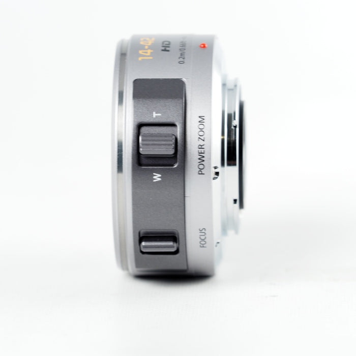 Panasonic LUMIX G X VARIO PZ 14-42mm/F3.5-5.6 ASPH./POWER O.I.S. シルバー H-PS14042-S マイクロフォーサーズ #14031